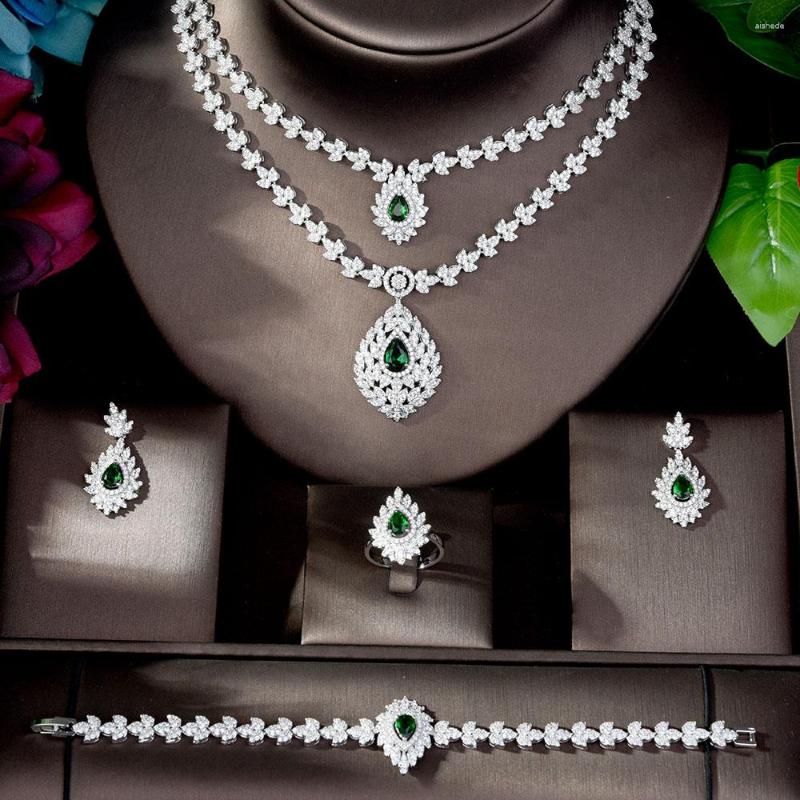 

Necklace Earrings Set Fashion Classic Design Bridal And African Jewelry Nigerian Wedding Parrure Bijoux Femme N-1192, Picture shown