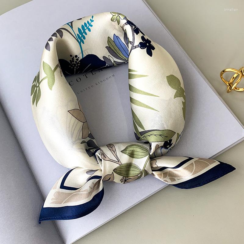 

Scarves Real Silk Square Women Bandana Foulard Hair Bag Tie Neckerchief Fashion Scarf Shawls Wraps Pashmina Female Hijab