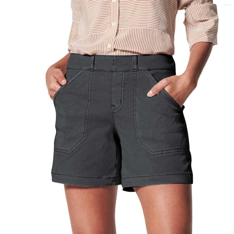 

Women' Shorts Women' Regular Suit Hiking With Pocket Summer Casual Sports, Black