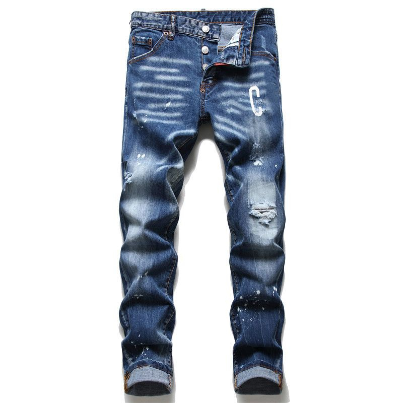

Mens Jeans Stree Denim Tears Mens Luxury Designer Denim Jeans Men Denim Jeans Designer Jeans Embroidery Pants Fashion Holes Trousers Mens Clothing US Size 29-38 #06, 1# please check the detailed descriptio
