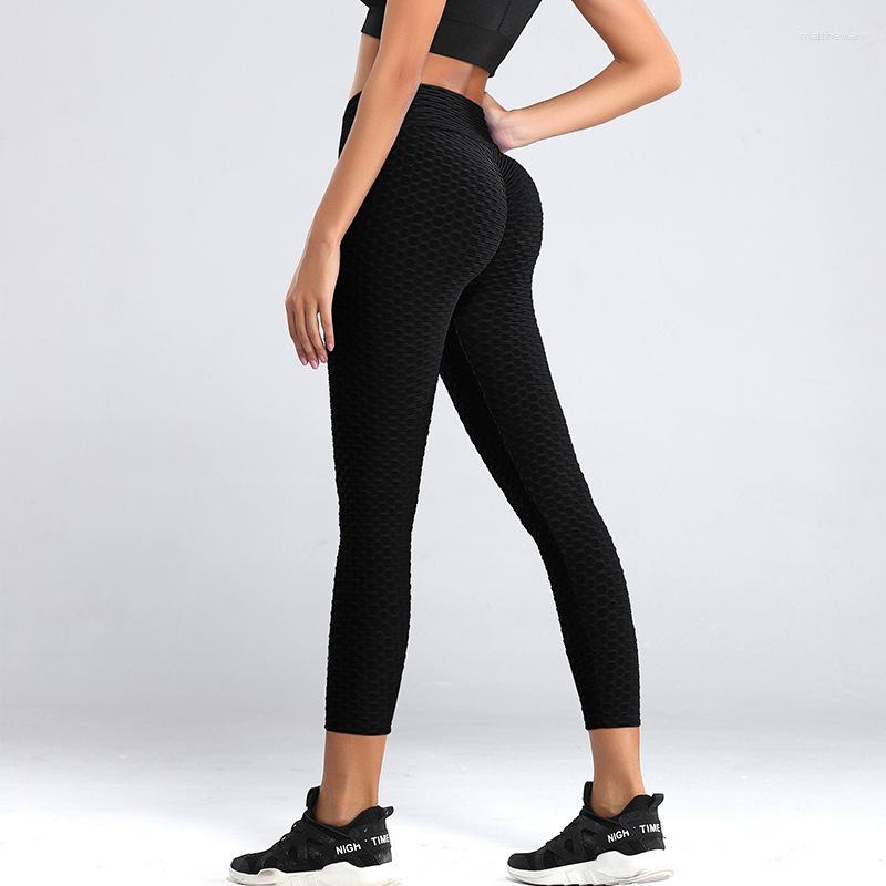 

Women' Leggings High Waist Tight-fitting Sports Jacquard Fitness Women 2023 Sexy Plus Size Booty Lifiting Workout Gym Clothing, Black