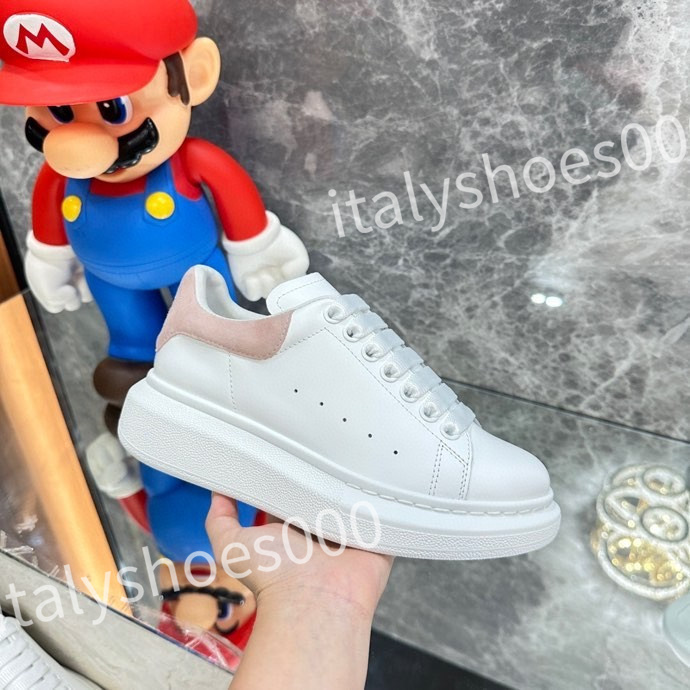 

New top Hot Luxury Designers shoes Casual men women white leather platforms black outdoor sneakers fashion outdoor shoe, 12