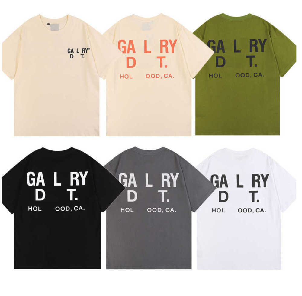 

2023 Galleryse Depts Tees Mens T Shirts Women Designer Galleryes Depts T-shirts Cottons Tops Man S Casual Shirt Luxurys Clothing Street Shorts Sleeve Clothes Size S, Ga3