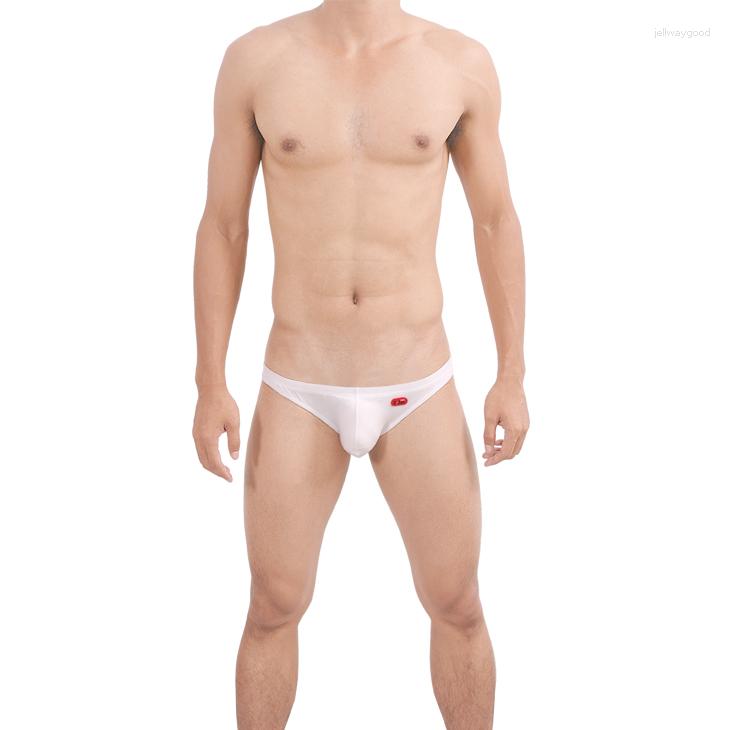 

Underpants Whole Generation Of Cool Color Cotton Lycra U Convex Waist Jitu Breathable Men Sexy Briefs Underwear, Yellow