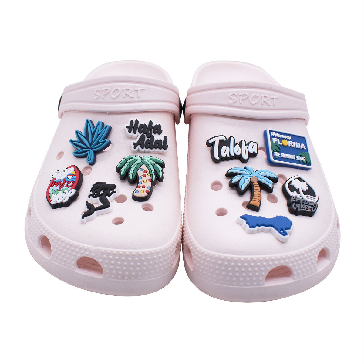 

Anime charms beach wholesale childhood memories funny gift cartoon charms shoe accessories pvc decoration buckle soft rubber clog charms, Equally mixed colors