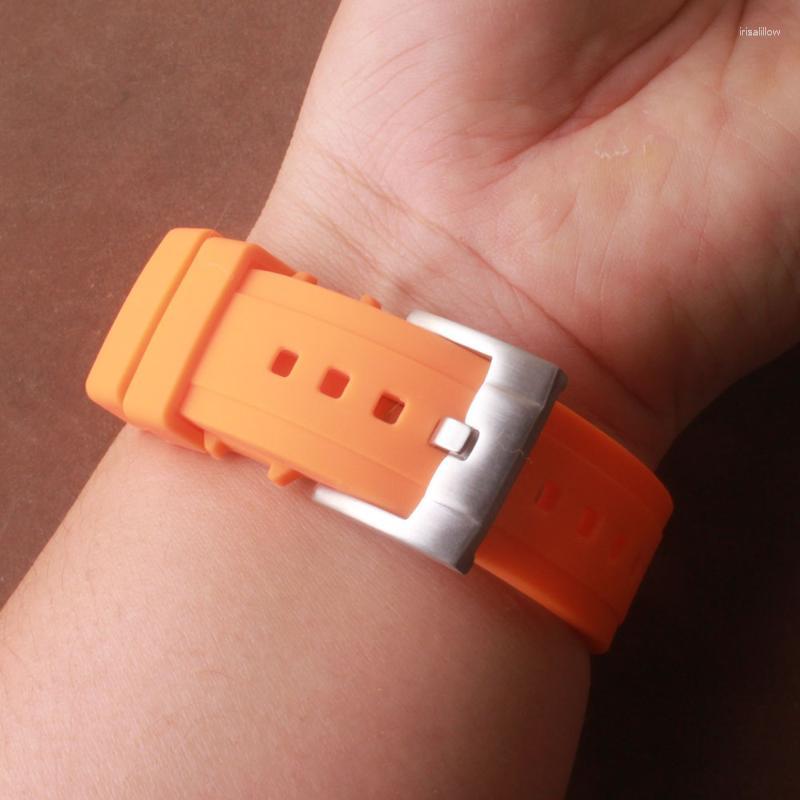 

Watch Bands For Longine BN0193 Curved Interface Silicone Watchbands Straps 18mm 20mm 22mm Man Soft Bracelets Accessories Deli22