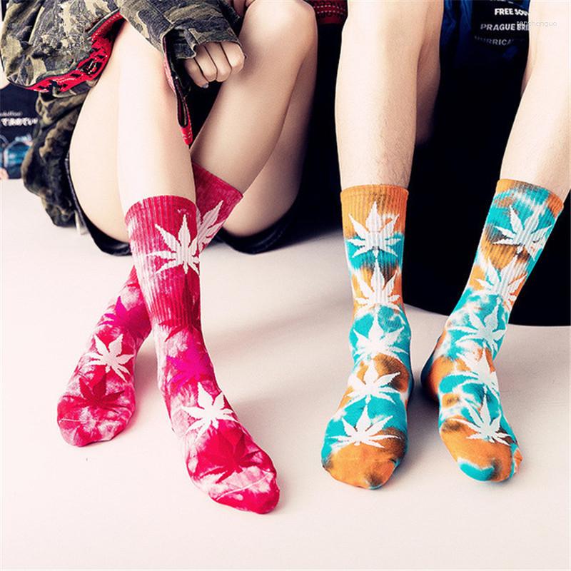 

Women Socks Cotton Street European And American Skateboard Thick Thread Couple Tie Dye Pile Wholesale Tide, Gj-ec016