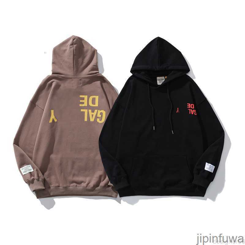 

Men' Hoodies Sweatshirts Spring and Winter New Letter Design Upside Down Galleryes Depts Usa Uk High Street Fashion Hoody Hooded Sweater 2023 M7gz, Brown