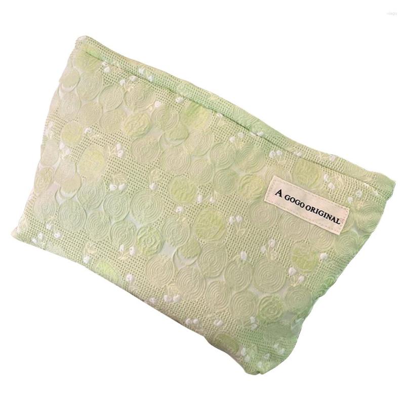 

Cosmetic Bags Travel Bag Floral Printed Organizer Clutch Large Capacity Multi-function Casual Portable Fashion For Weekend Vacation, Beige