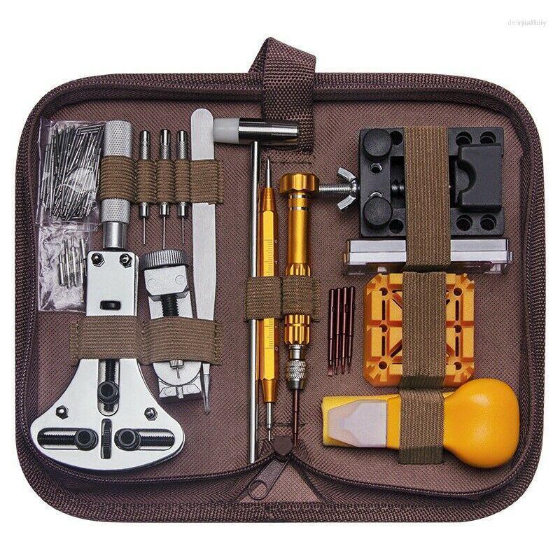 

Watch Repair Kits Tools & 149pcs Tool Kit Link Pin Remover Case Opener Spring Bar Horlogemaker Gereedschap WatchTool Deli22