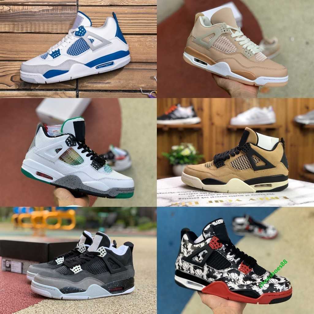 

Zen High Quality Master 4 4s Basketball Shoes Jumpman University Blue Mens Military Black Cement Cat Cream Sail White Oreo Bred Infrared Cool Grey Tattoo Sneakers L41, U006