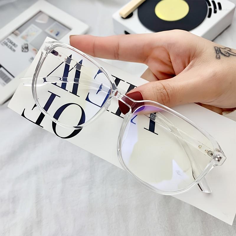 

Sunglasses Anti-blue Light Non-prescription Trendy Frame For Universal Decoration