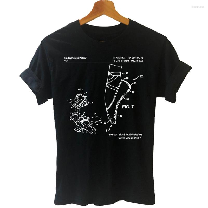 

Women's T Shirts Funny Vintage Ballet Patent Pointe Dance Ballerina Shirt Hip Hop Causal Short Sleeve Birthday Gift Girl T-shirt Women, White