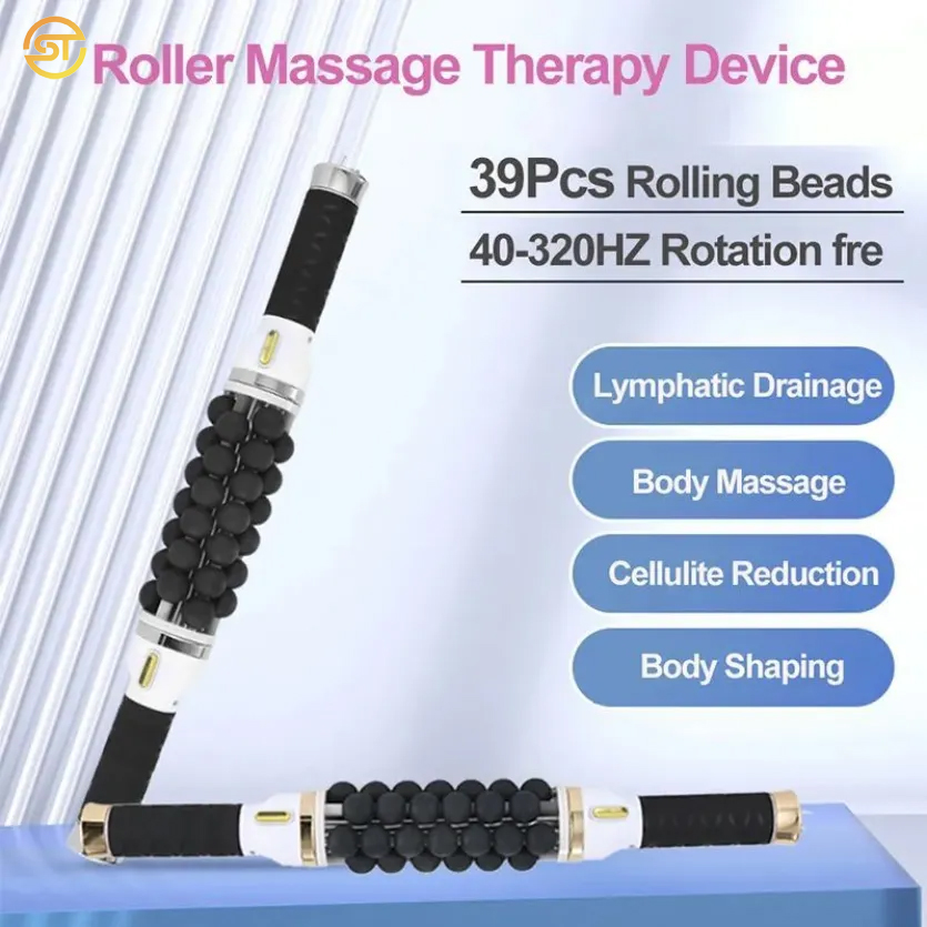 

Newest Slim Equipment 360 Degree Rotation Slimming Machine Portable Micro-Vibration Roller Massage Body Sculpt Lymphatic Detoxification Machine