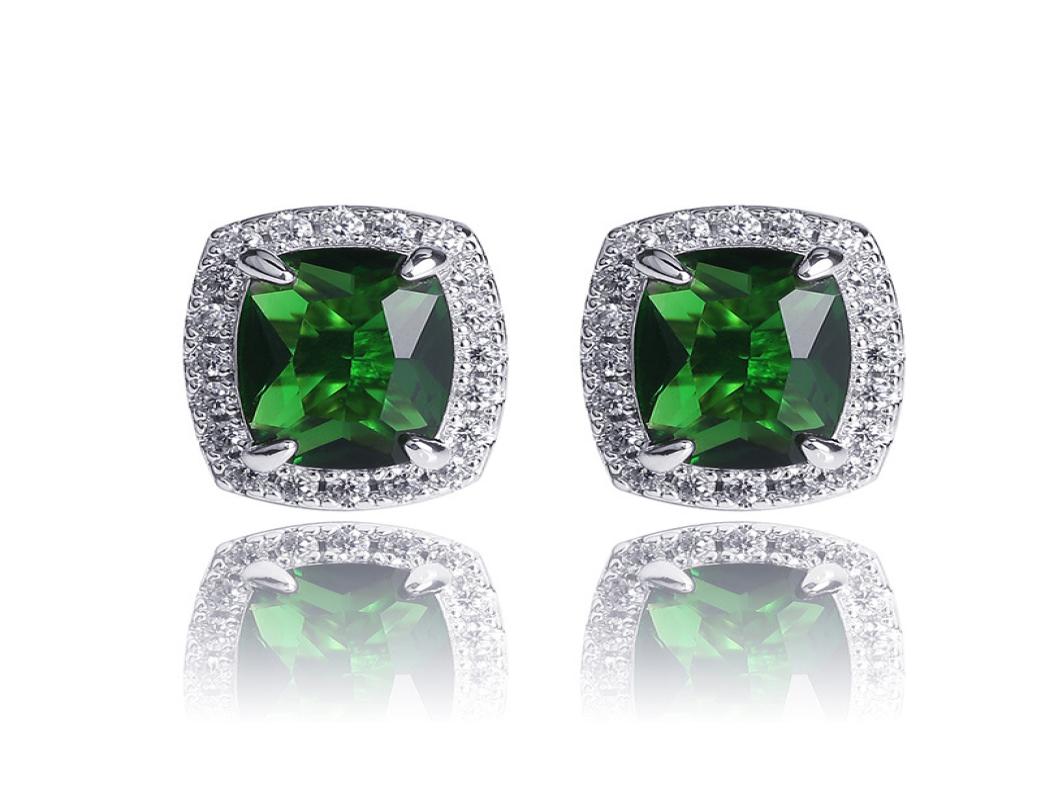 

Stud Earrings Beautiful Multicolor Bling Zircon Earrings New Style Royal Personality Hip Hop Earrings For Men Women4691448