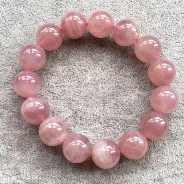 

Strand 14mm Natural Madagascar Quartz Crystal Round Beads Bracelet Only One