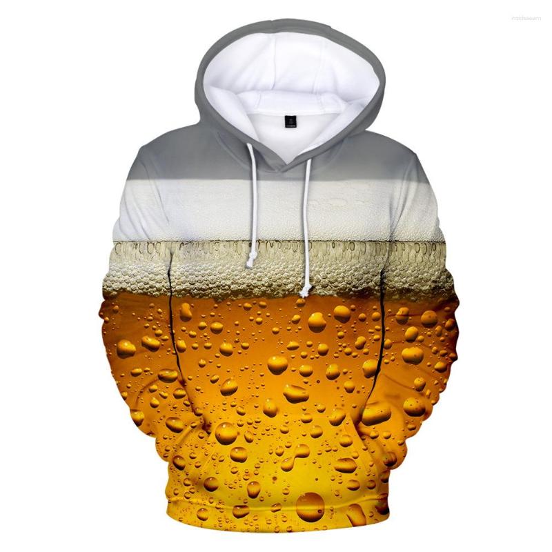 

Men's Hoodies Beer 3D Printed Oversized Women/Men Sweatshirts Harajuku Streetwear Hip Hop Pullover Funny Hooded Tops Male Tracksuit, Style1