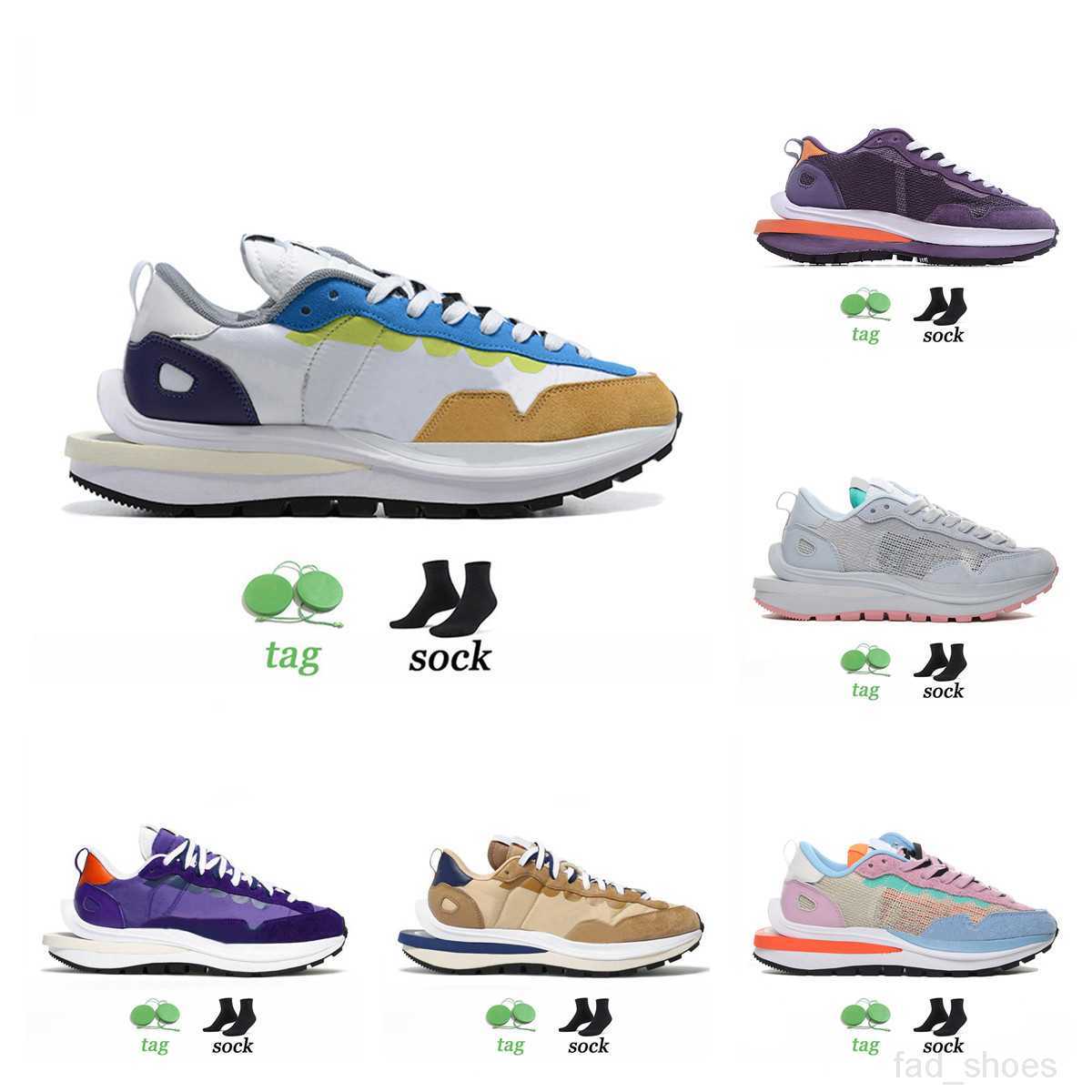 

Top Quality 2023 Casual Shoes Dark Iris Sesame Blue Nylon White Bright Platform Sneakers fashion design Chaussures, 15