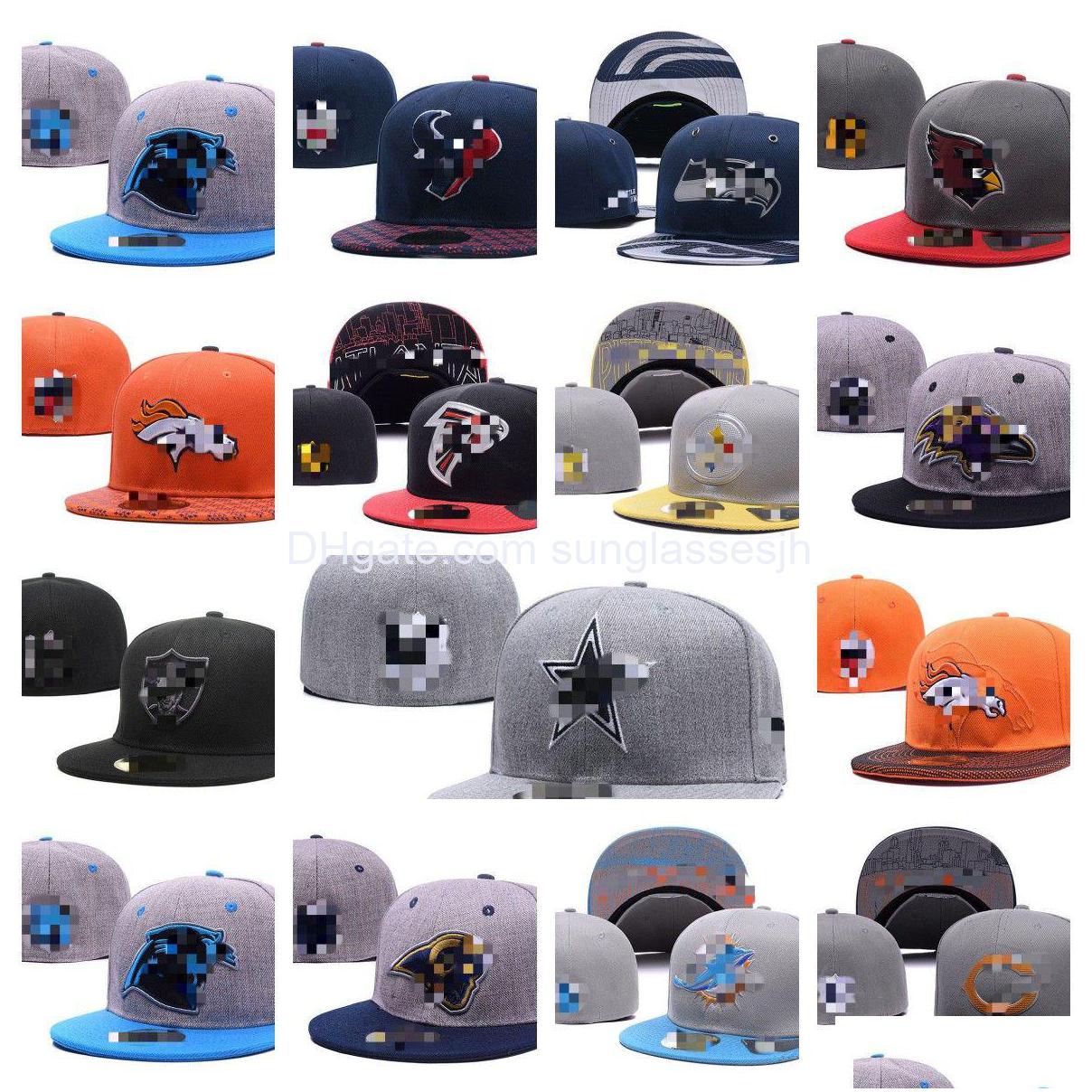 

Ball Caps Designer Hats Fitted Hat Snapbacks All Team Logo Basketball Adjustable Letter Sports Outdoor Embroidery Fl Closed Beanies Dhkjh, As show