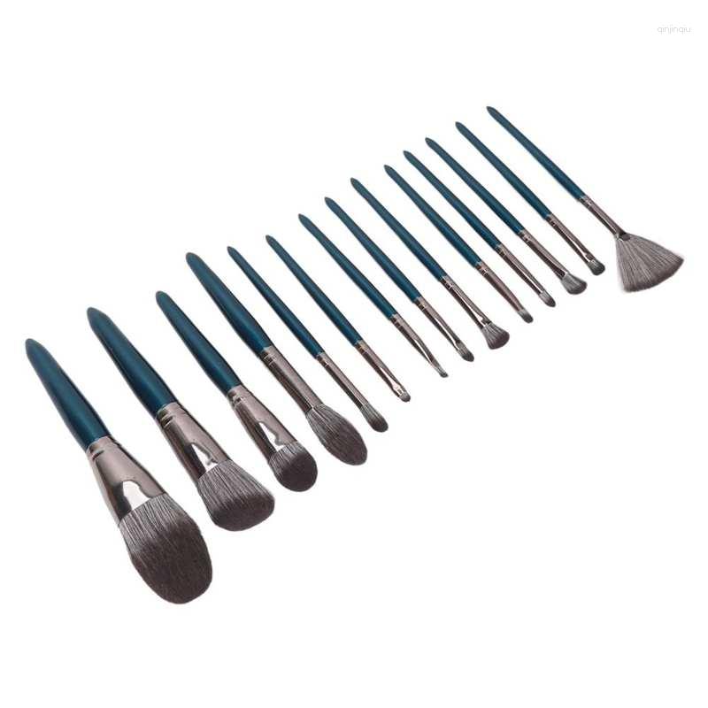 

Makeup Brushes Set Handheld Cosmetics Portable Soft Blending For Lady Home