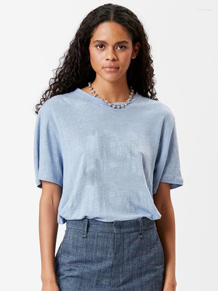 

Women's T Shirts YICIYA T-shirt Y2k Top Women T-shirts French Brand Short Sleeves Printing American Crop Racing Car Tee Shirt Woman Clothing, Blue