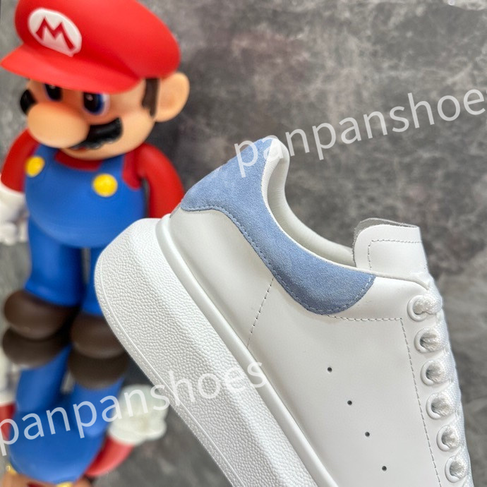 

New Hot Designer sneaker shoes women Casual shoes mens leather white platforms with black outdoor sneakers size 35-46, 10