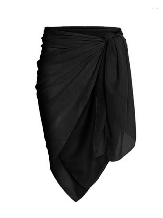 

Women' Swimwear Deep V-Neck Ruffle Print One-Piece Swimsuit, Black