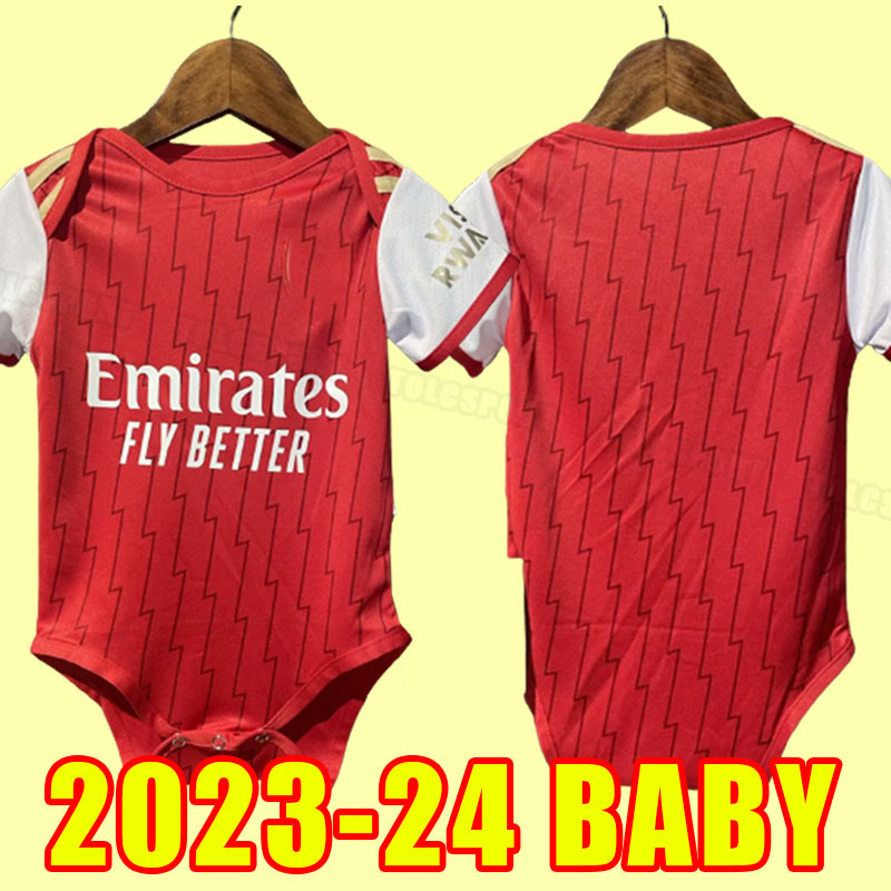 

BABY 23 24 G.JESUS soccer jerseys Arsen gunners WHITEOUT VIOLENCE WHITE THOMAS PEPE SAKA TIERNEY SMITH 2023 2024 Home away third KIDS ENFANTS