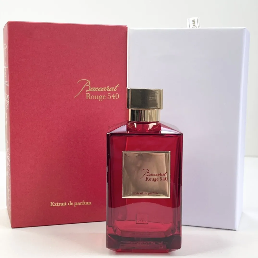 

parfum Brand Paris Perfume 200ML Rouge 540 Parfum Floral Fragrance Mood Extrait Long Lasting Smell Spray Gift Box 4 In 1 High Quality