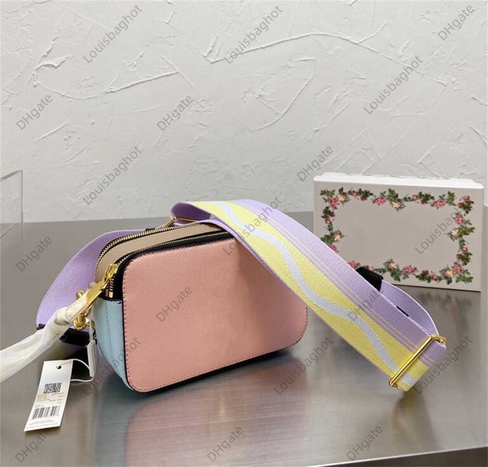 

Multicolor Camera Bag Handbags Women Wide Shoulder Straps Shoulders Bags Wallet Brand Crossbody Flap Cute Handbags Large Lunch Bag, 17
