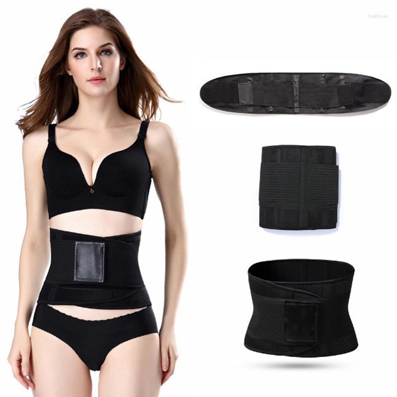 

Women' Shapers Women Men Sport Abdomen Belt Slimming Body Sports Waist Sharper Workout Trainer Postpartum Abdominal Band, Black