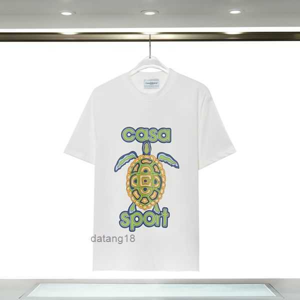 

Mens Designer t Shirt Casablanc Man Womens Shirts with Letters Print Short Sleeves Summer Casablanca T-shirts Men Loose Tees Us -xxl 27 H1TY