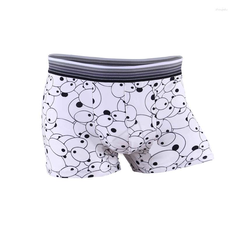 

Underpants Men's U-Shaped Convex Design Boxer Shorts Multicolor Printed Comfortable Stretch, Brown