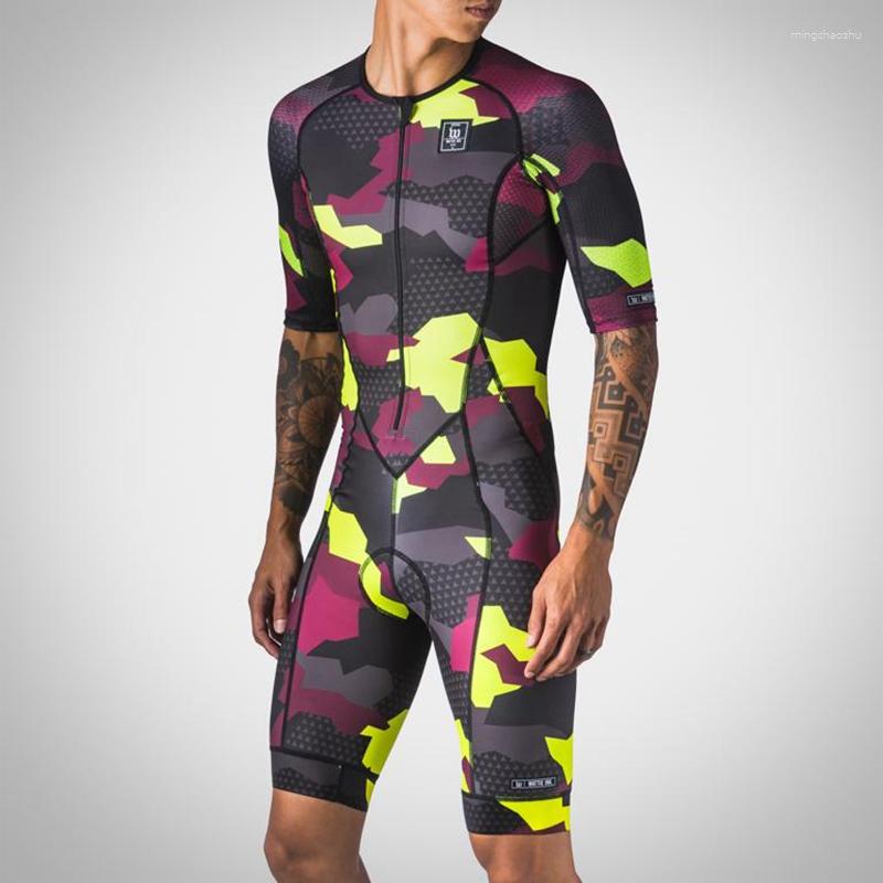 

Racing Sets Bodysuit Men Summer Cycling Clothing Skinsuit Speedsuit Roupa Ciclismo Triathlon Triatlon Maillot MTB Downhill Clothes Jumpsuit, Suits