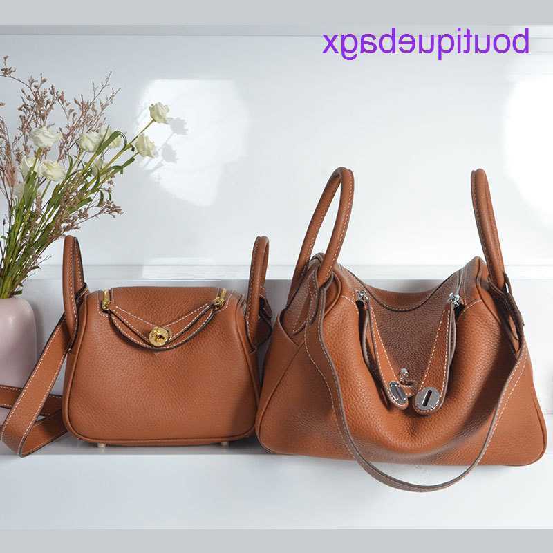 

Designer Lindi Bags H Home on sale Luxurious Handmade Cowhide Gold Buckle Women's Versatile Leather Doctor's Crossbody ShoulderHave Real Logo, Orange8