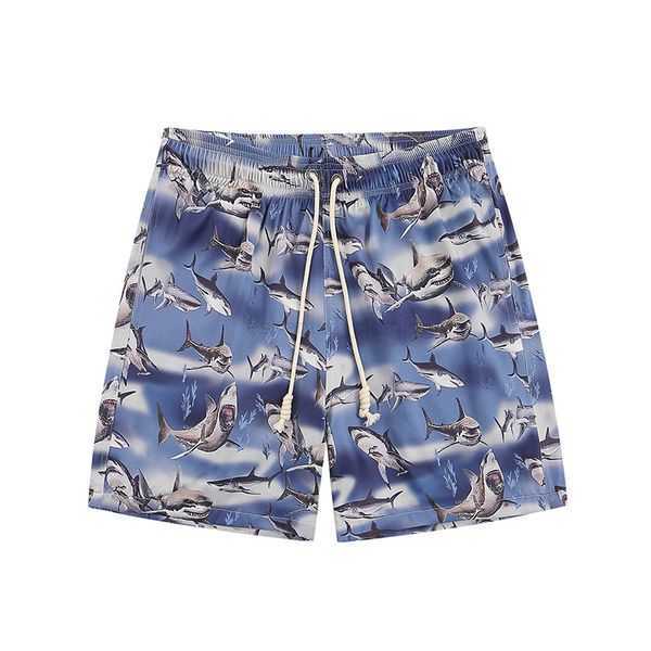 

2023 Designer Palm Men' Shorts Wide Leg Print Cotton Jersey Shorts With All-over Print Drawstring at the Waist Casual Summer Beach designer mens swim shorts 2MNPG, 12