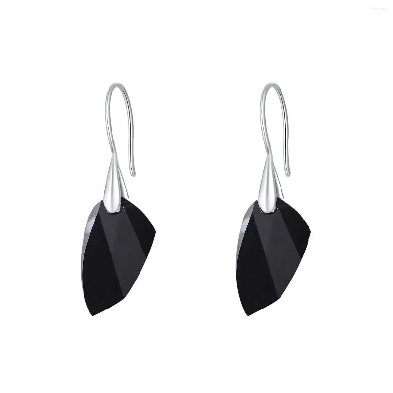 

Dangle Earrings ER-00291 Genuine Austrian Crystal Jewelry For Women 2023 Allergy-free Black Irregular Earring Christmas Gift Drop