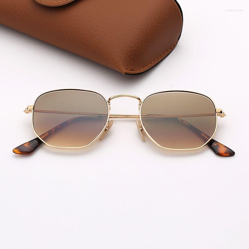 

Sunglasses For Woman And Men Designer Sun Glasses Top Quality Luxury Glass Lens Alloy Frame Vintage Fashion UV400 With Box