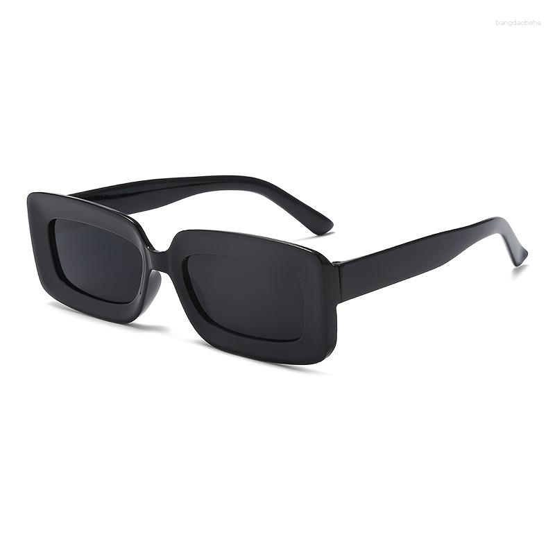 

Sunglasses Trendy Rectangle For Women Men Vintage Ladies Stylish Design Square