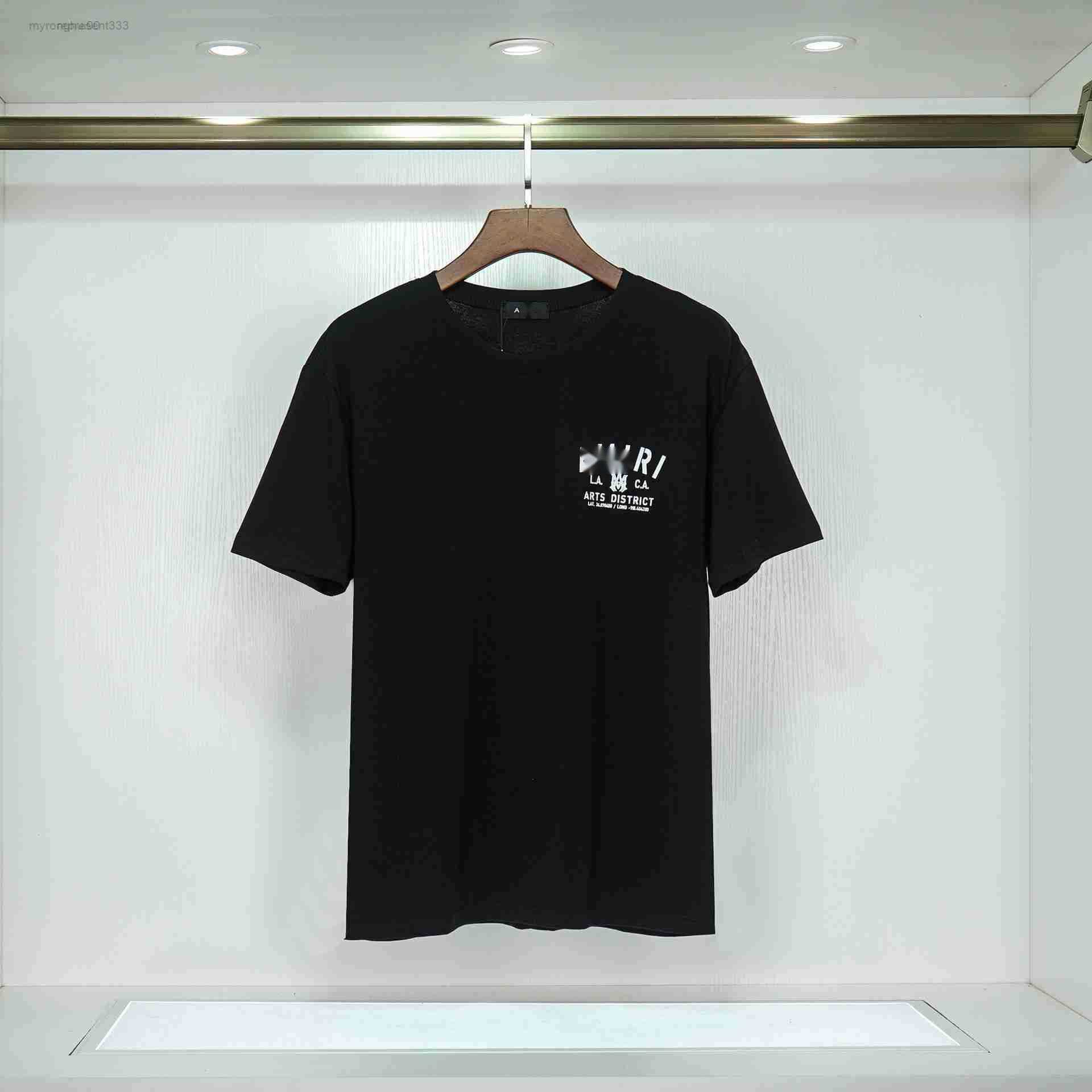 

New Mens Womens Designer Shirts Printed Fashion Man T-shirt Tops Quality Cotton Tees Luxury Hip Hop Streetwear Tshirts Znz0 L929, White