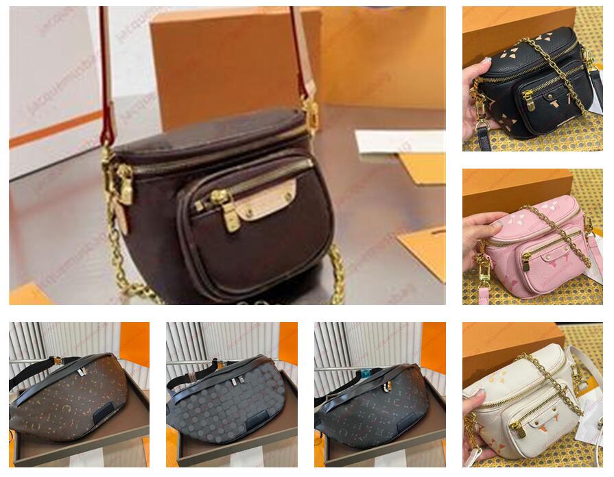 

Designer bum bags Mini Bumbag belt fanny pack Waist Bag chest packs chain handbag beach Shoulder crossbody wallet women messenger Monograms Hobo purse pouch Sacoche, Random gift