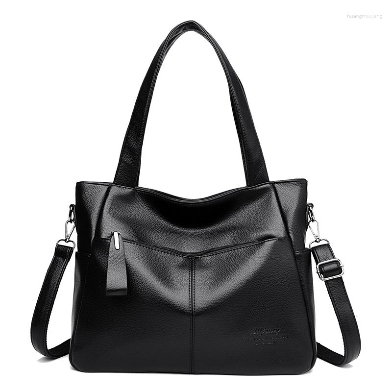 

Evening Bags 2023 Fashion Shoulder Handbags Female Solid Casual Tote Purse Soft Leather Hand Ladies Luxury Design Crossbody Bag, Beige