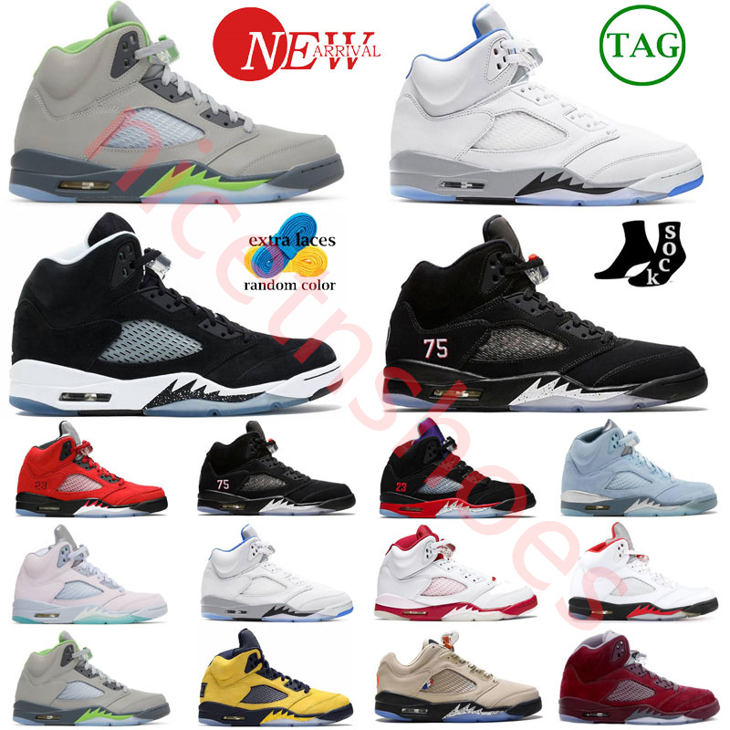 

designer basketball shoes jumpman 5 women men Crimson Bliss Easter black muslin Sail fragment fly knit sail What The Oreo Fire Red Fashion trainers sports sneakers, Color#31