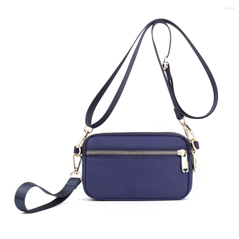 

Evening Bags Waterproof Nylon Women Crossbody Bag Single Shoulder Designer Handbags Ladies High Quality, Black