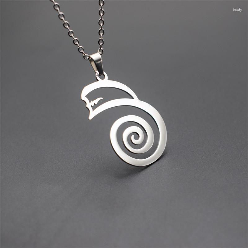 

Pendant Necklaces Elfin Dai Ko Myo Fashion Stainless Steel Jewellery Science Women Girls Jewelery