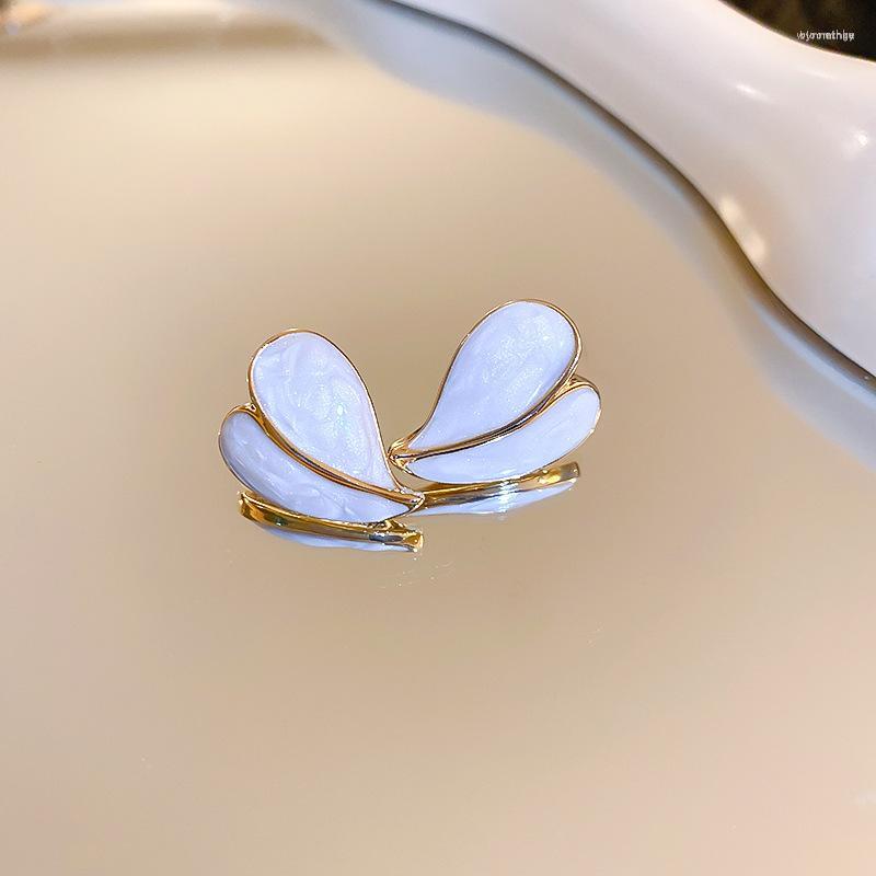 

Stud Earrings 2023 Korean Oil Drop Love Simple Exquisite Fashion Small Fresh Temperament Women's Jewelry