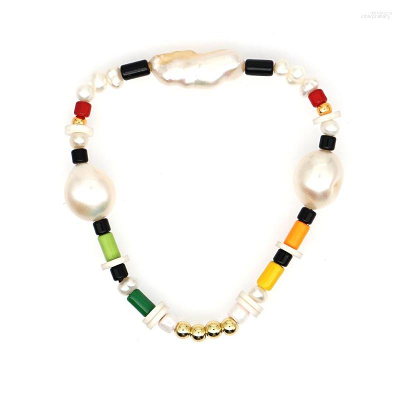 

Strand Wholesale Bohemian Charm Adjustable Stretch Miyuki Beads Pearl Bracelet