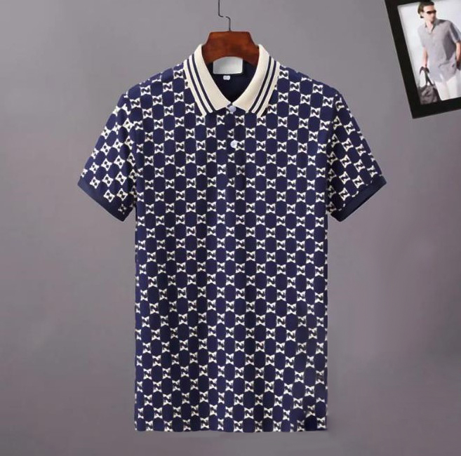 

Mens Polo Shirts Tee Luxury Italy Men Clothes Short Sleeve Fashion Casual Mens Summer T Shirt Asian Size M-3XL