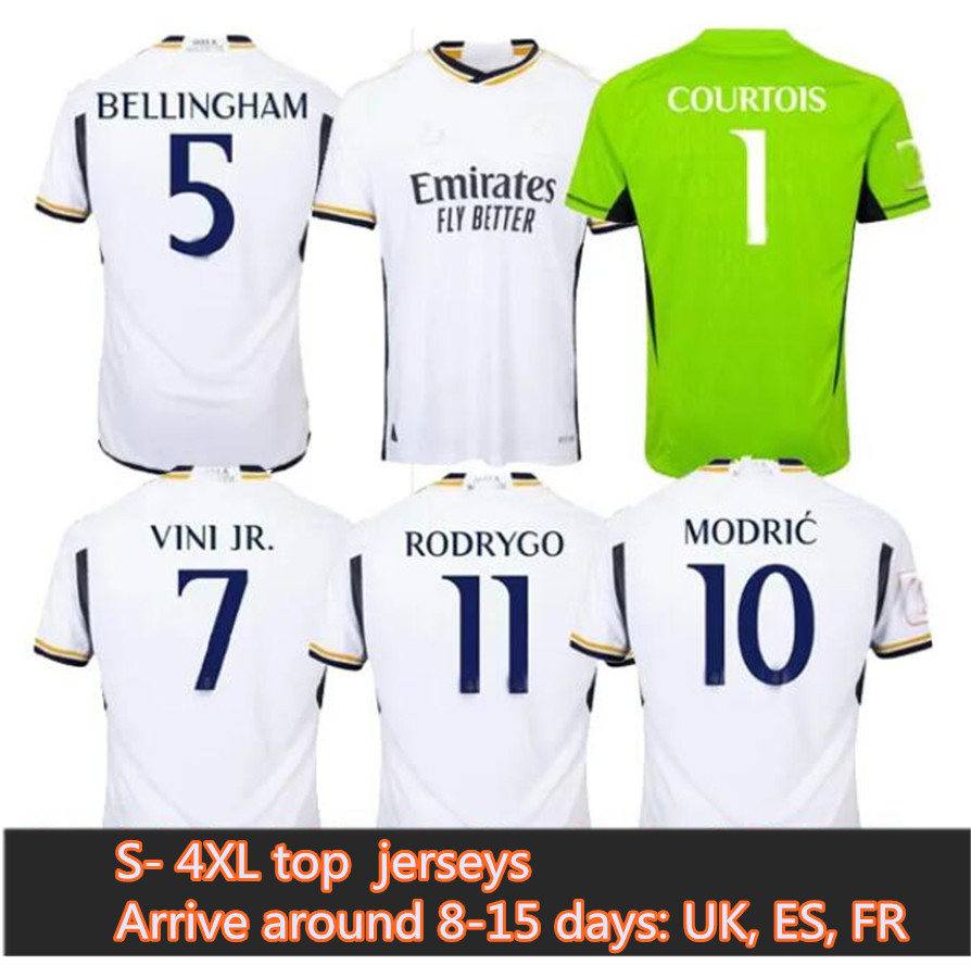 

2023 VINI JR RODRYGO Mens soccer jerseys CAMAVINGA Tchouameni RUDIGER 23 24 MODRIC football shirt VALVERDE ASENSIO KROOS camiseta de futol men uniforms