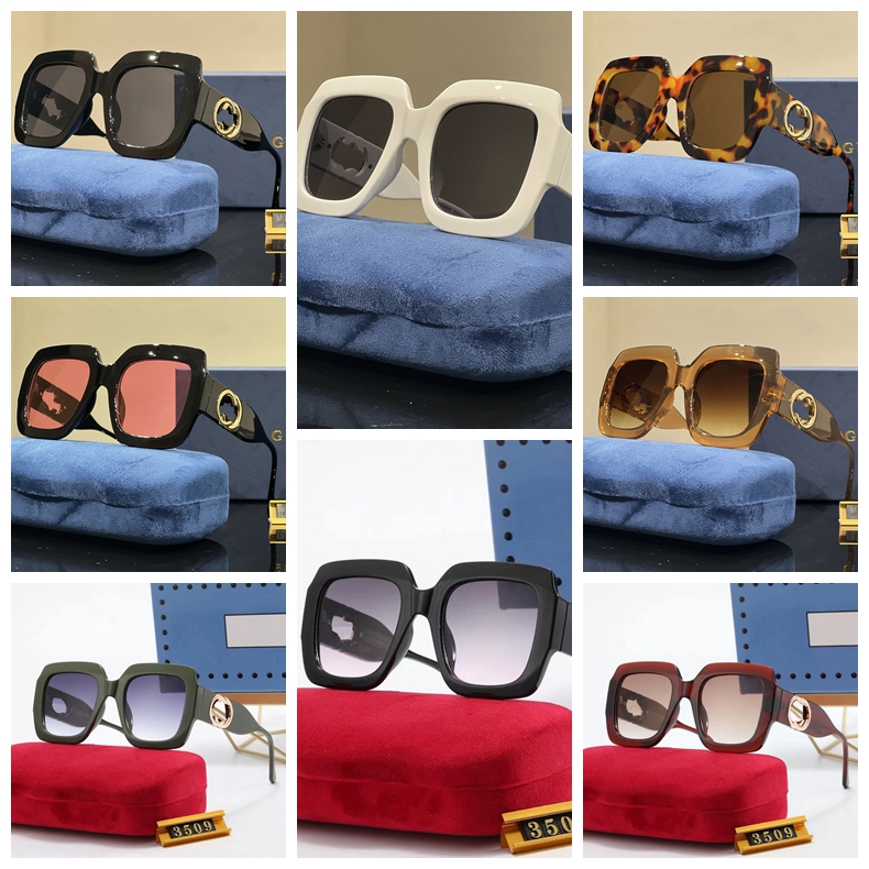 

2023 Fashion Accessories luxury sunglasses designer sunglasses unisex glasses UV protection sunglass letter Beach Retro square sun glass Casual eyeglasses